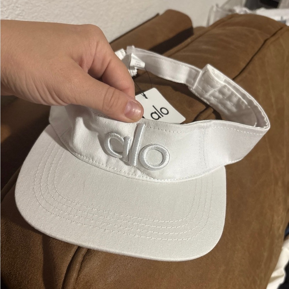 ALO Yoga White Visor